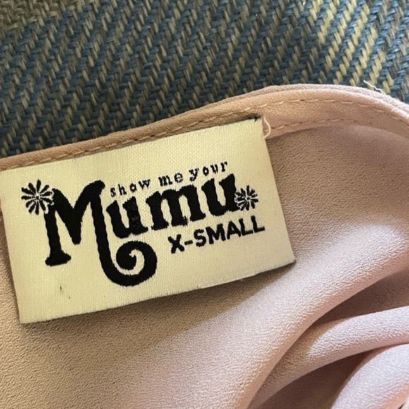 Show Me Your Mumu Casey Collar Top Dusty Blush Pastel - Picture 4 of 11